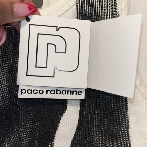 Paco Rabanne Graphic Tank Top - Picture 3 of 5